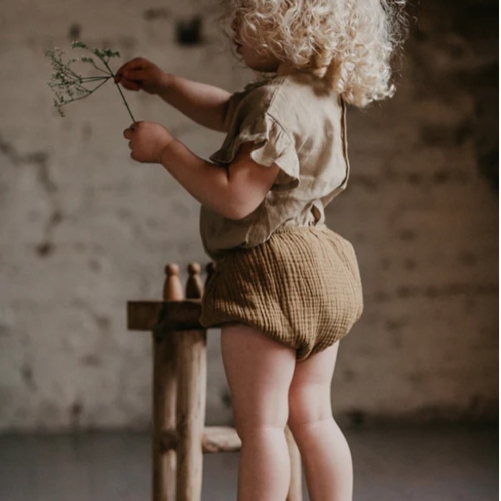 The Simple Folk The Muslin Bloomer in camel